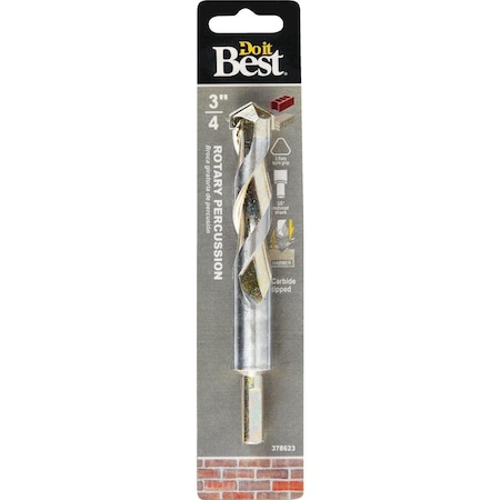 All-Source 3/4 In. x 6 In. Rotary Percussion Masonry Drill Bit 205751DB